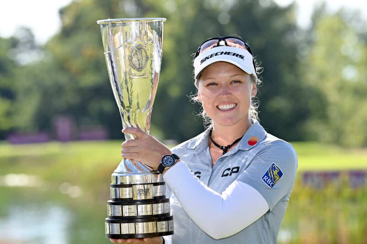 Brooke Henderson Evian Champion