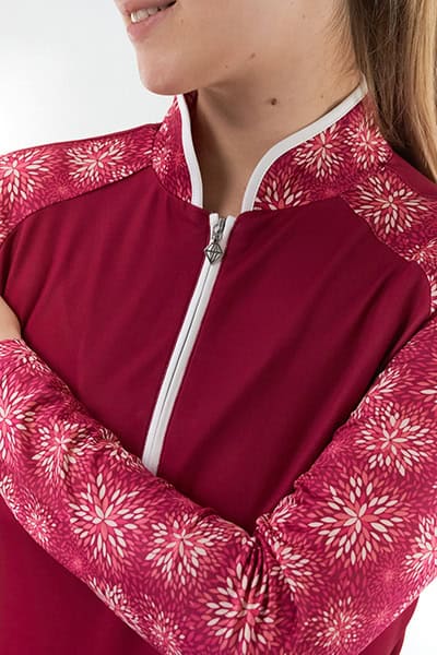 Hazel Long Sleeve Polo Shirt