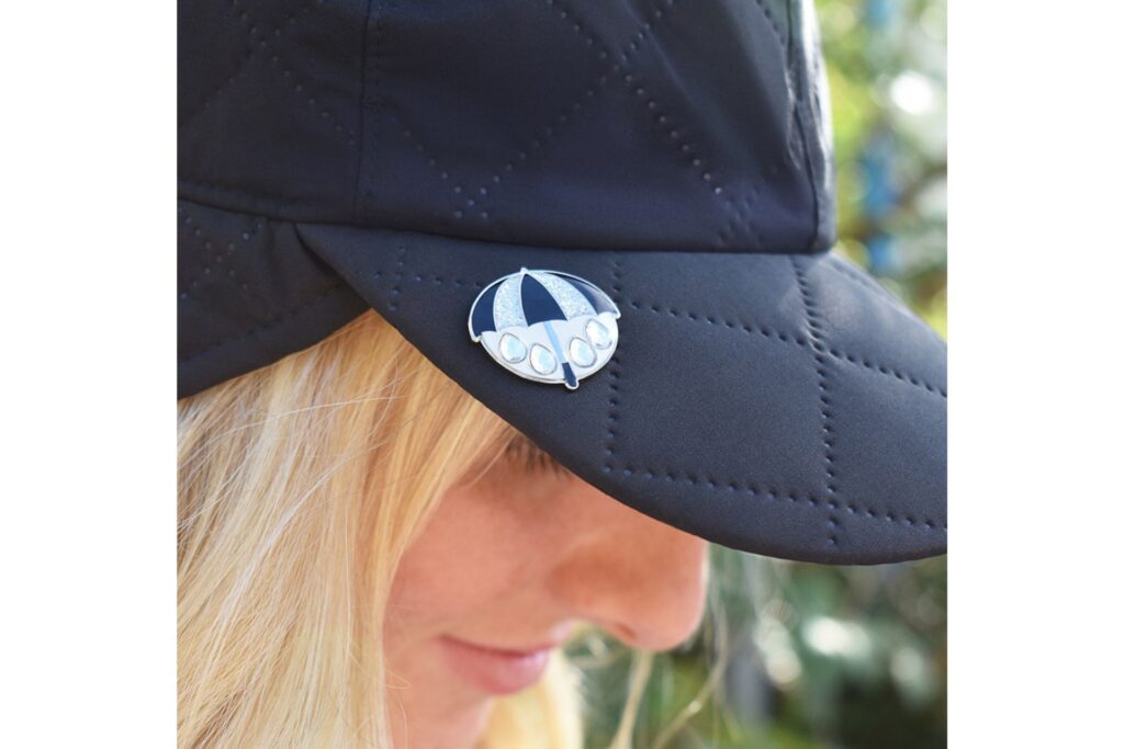 Ladies Golf Waterproof Fleece Lined Rain Cap With Ball Marker
