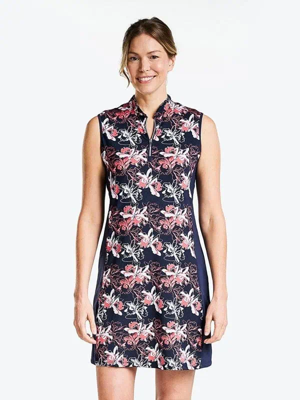 Nivo Ladies Sleeveless Floral Print Dress