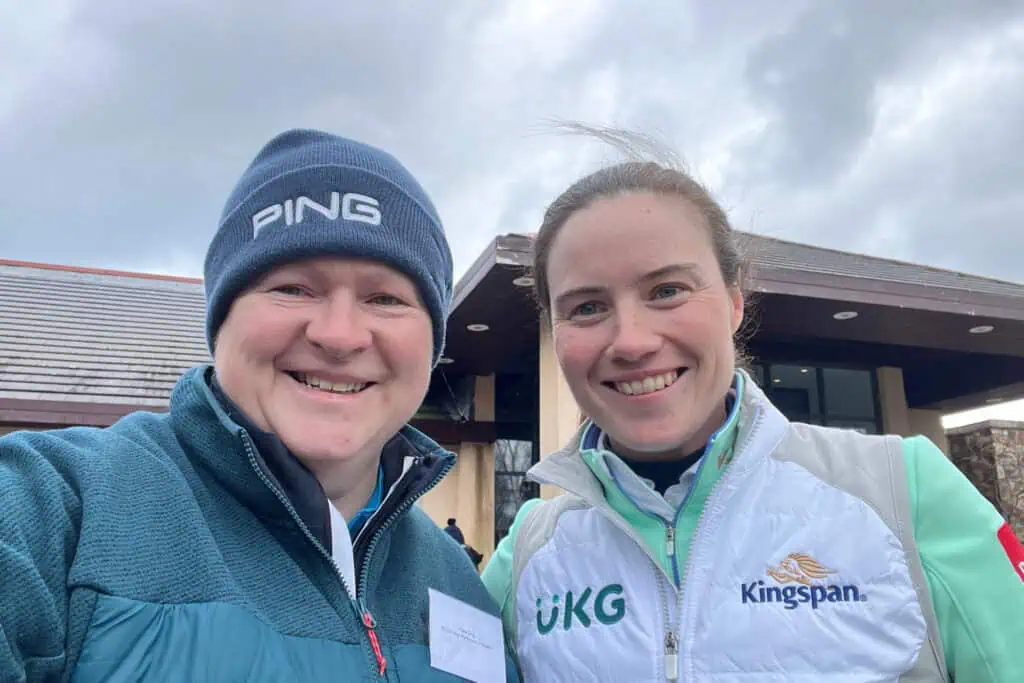 Fiona Gray and Leona Maguire