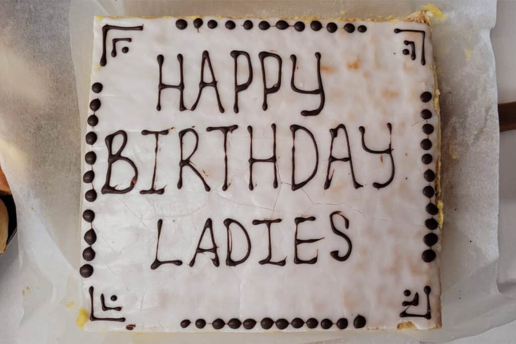 Cottingham Parks cake