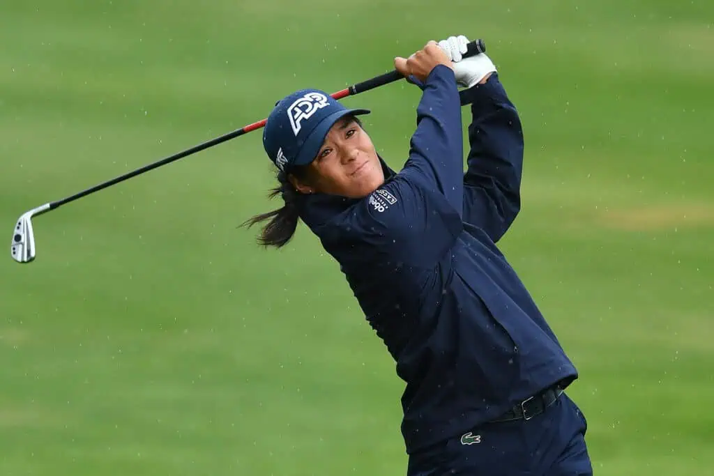Celine Boutier leads by three shots in The Aumdi Evian Championship