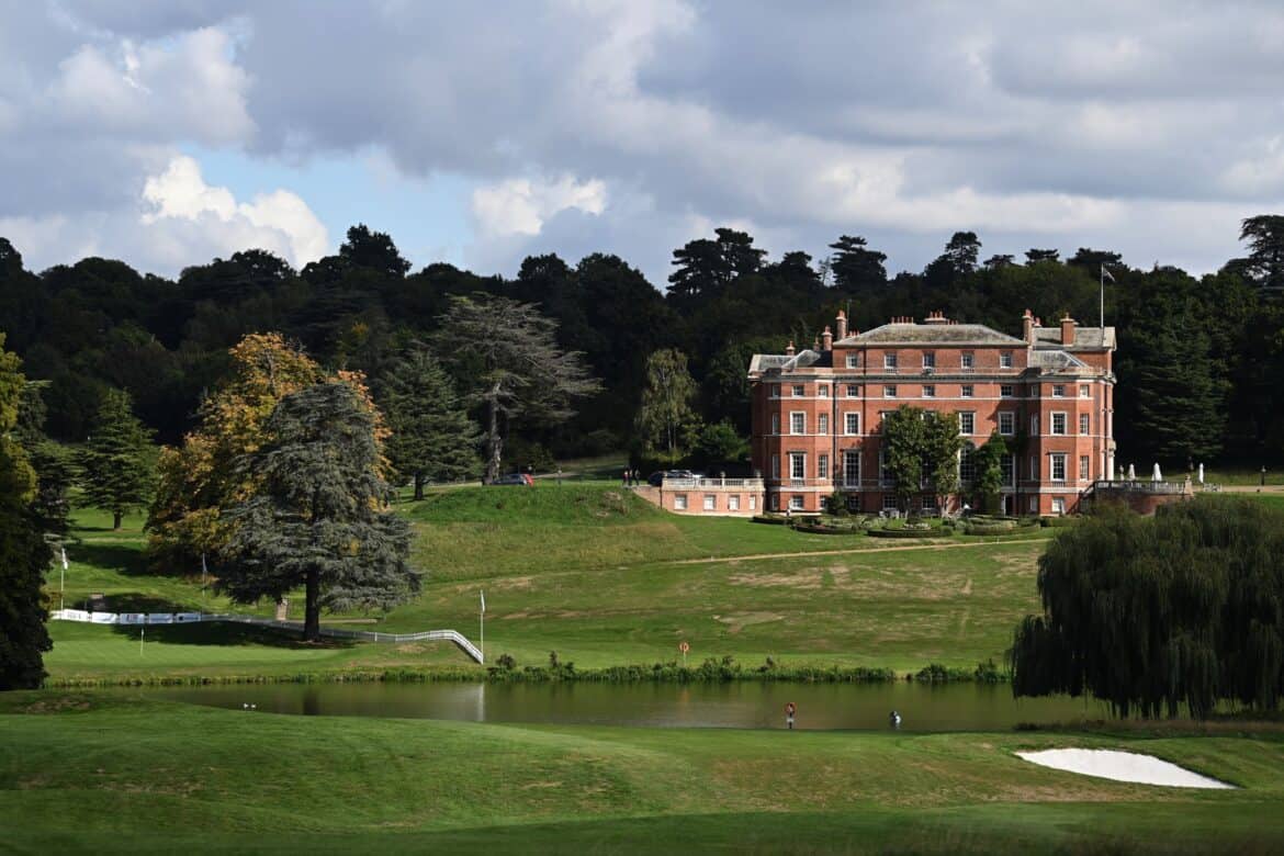 The picturesque Brocket Hall