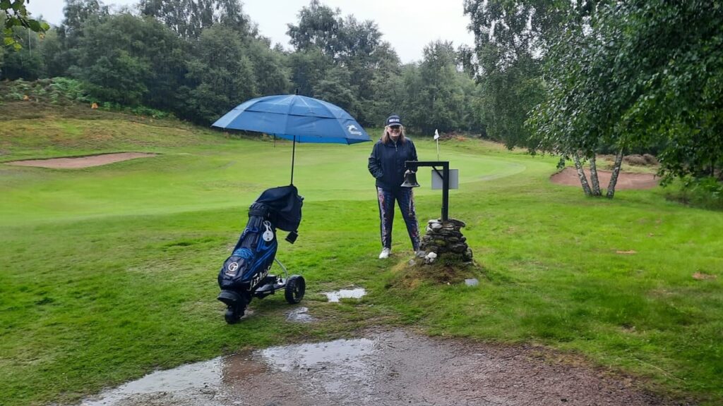 Kingussie Golf Club - 8th green