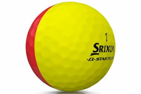 Srixon Q Star Tour Divide 2024 yellow and red
