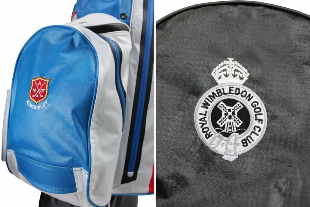 Sun Mountain Golf Bags 2024 Embroidery.