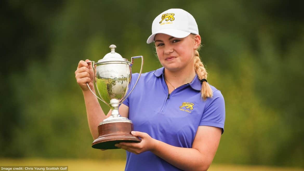 Carly McDonald is the Scottish Girls’ Amateur Champion 2025