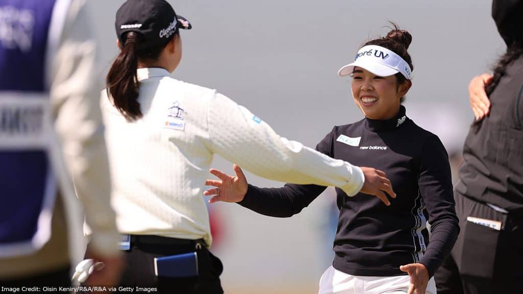 Rio Takeda of Japan and Miyu Yamashita of Japan