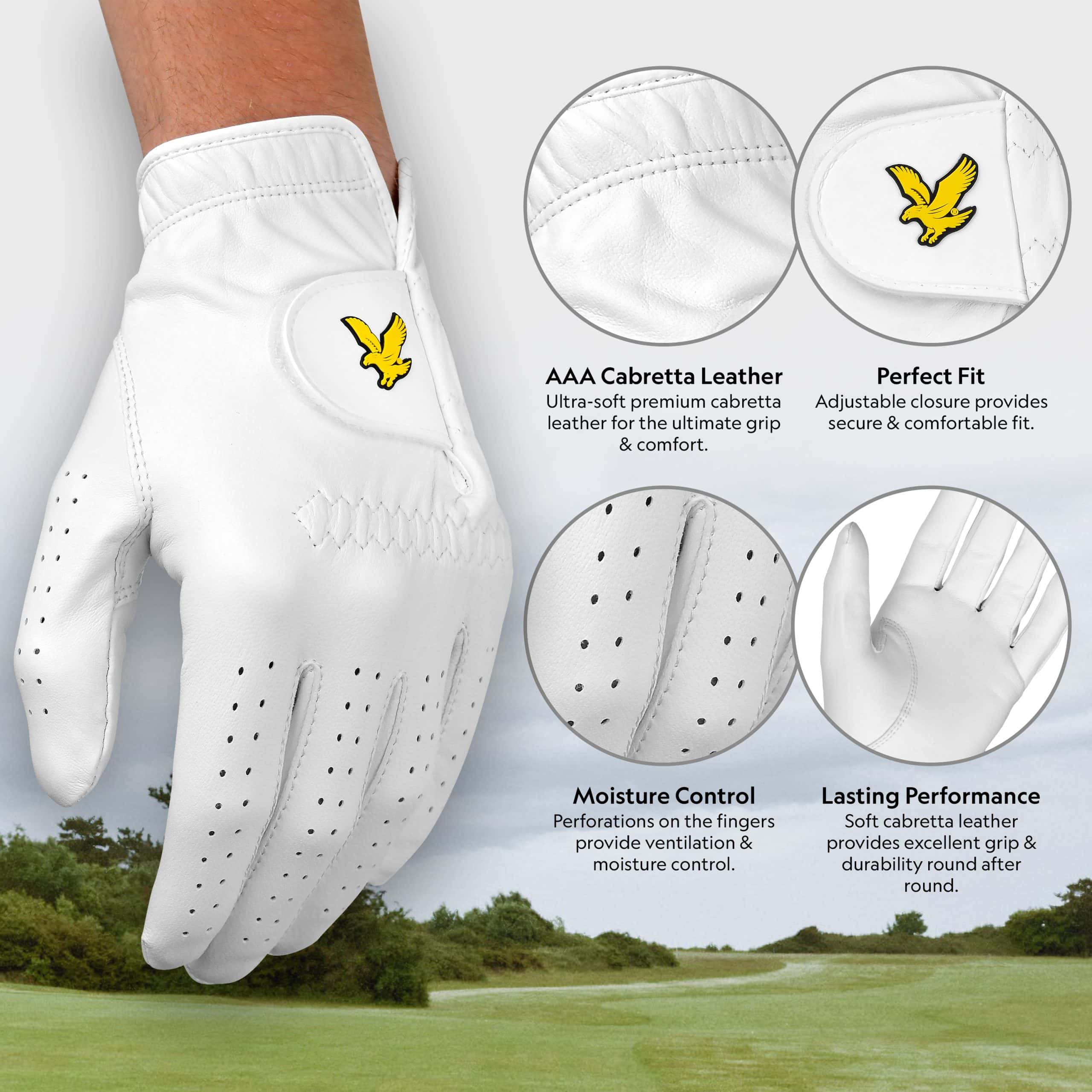 LYLE AND SCOTT GLOVE PATRICK DANIELS - 3_Cabretta Glove_Details