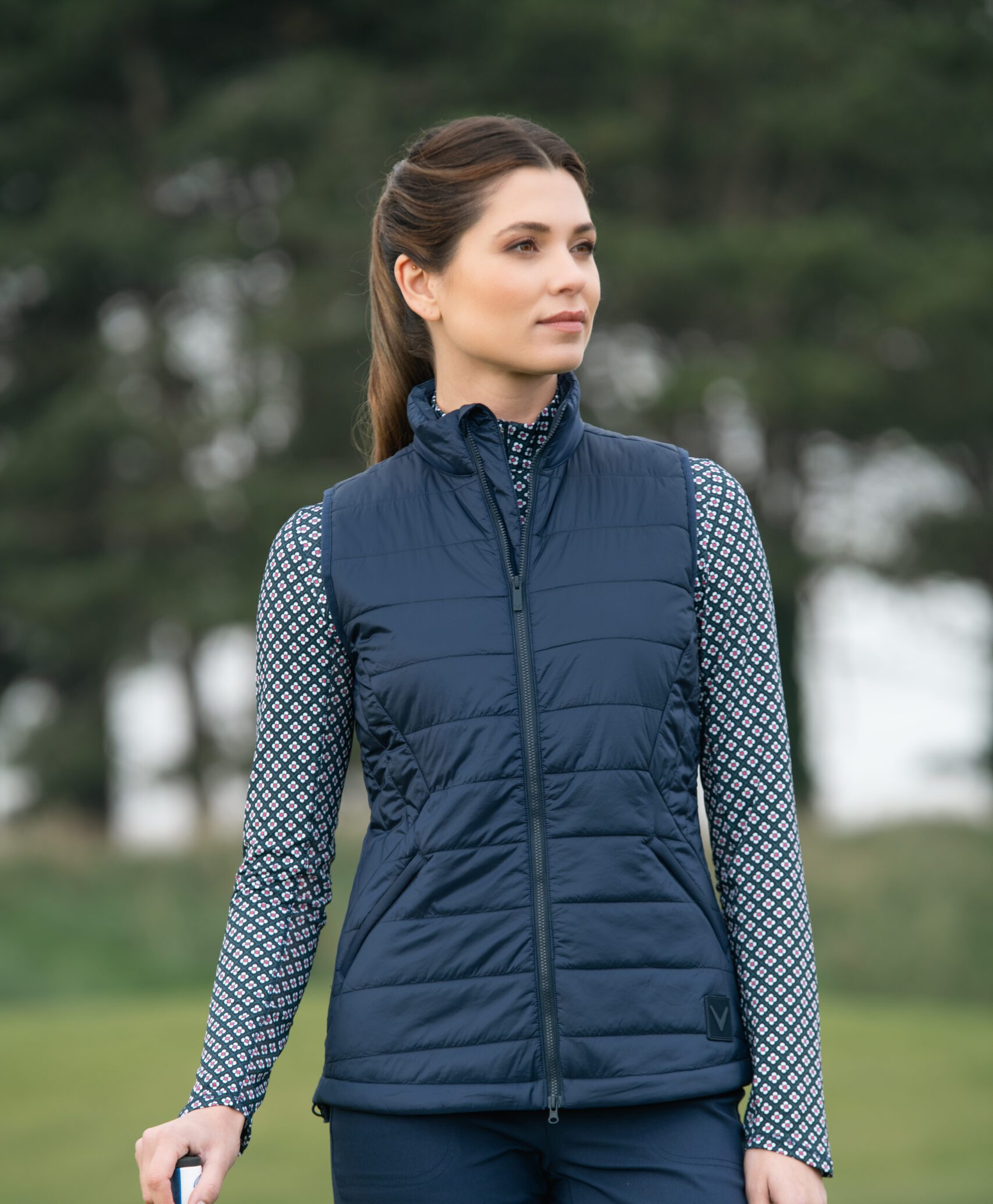 CALLAWAY APPAREL - QUILTED PUFFER VEST - CGRFF0H4_410-scaled