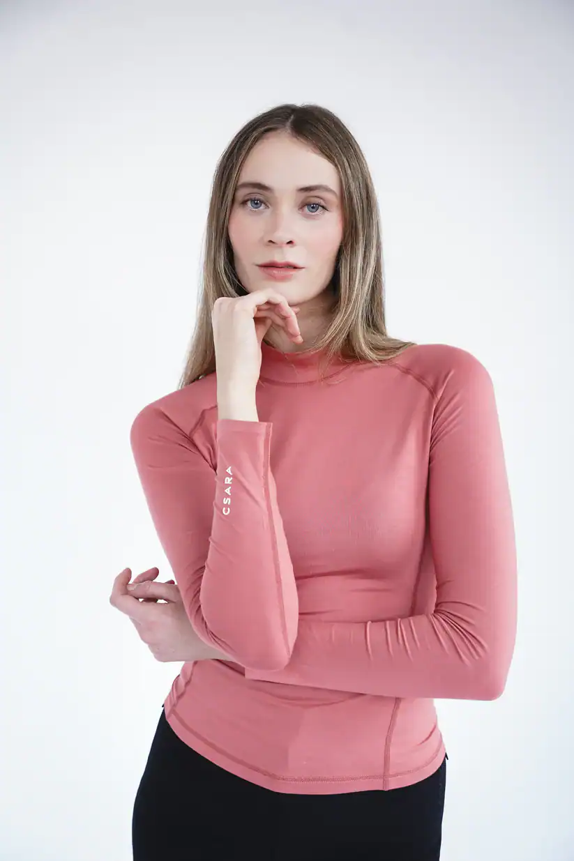 csara-warmcore-baselayer-dusty-pink-fabric