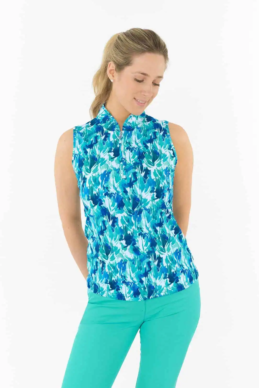 pure-golf-ellen-sleeveless-ladies-polo-golf-shirt-water-lily-1