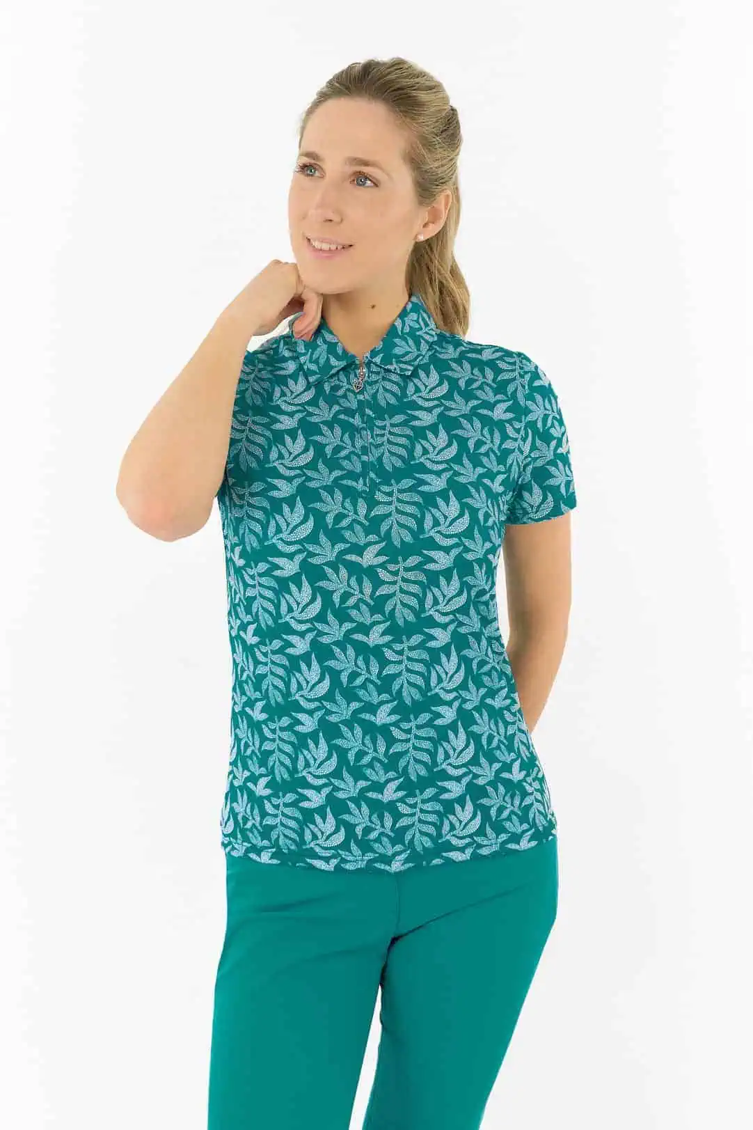 pure-golf-pure-golf-amity-short-sleeve-polo-shirt-teal-frondescence-1