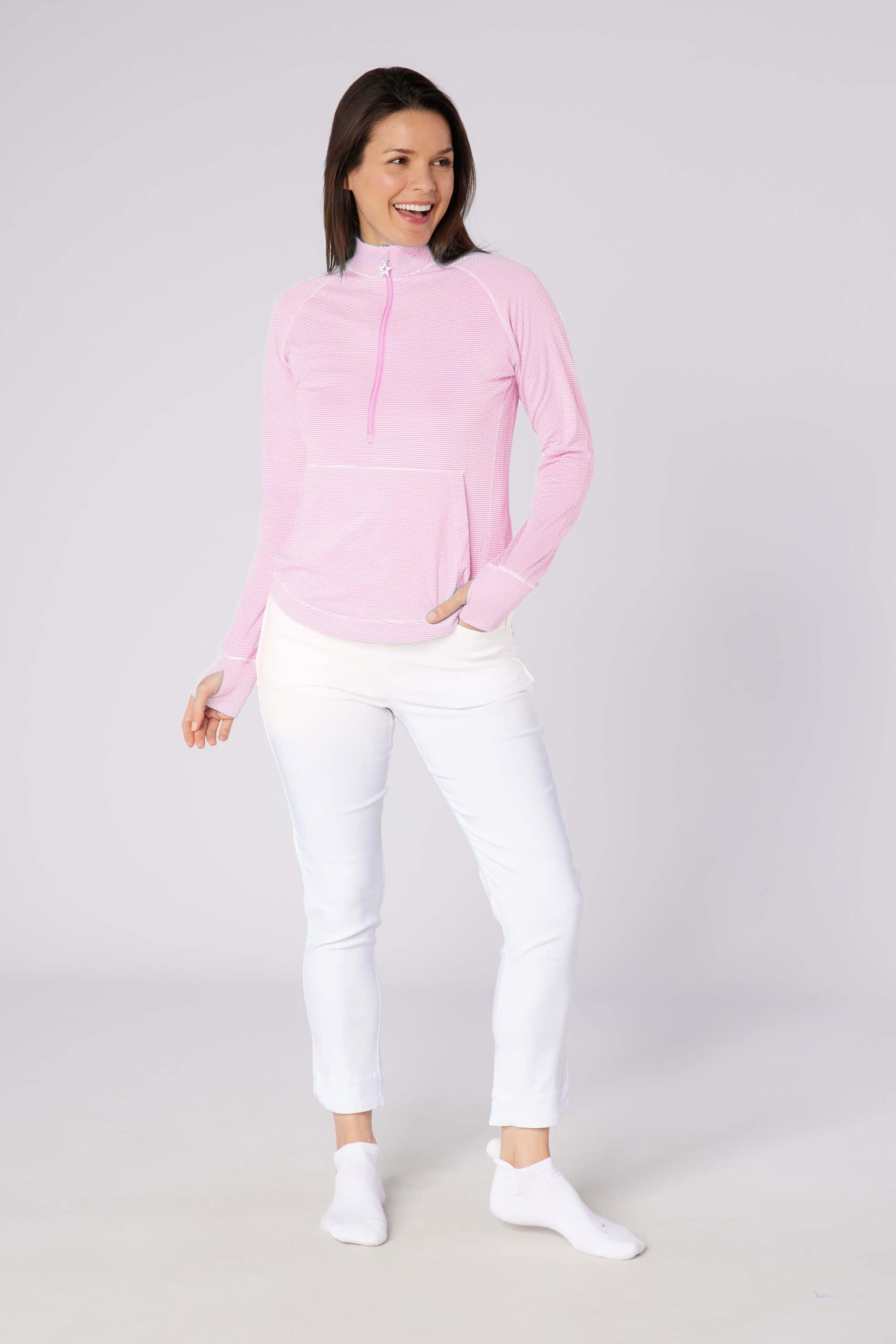 swing-out-sister-golf-lottie-stripe-1-4-zip-super-pink-white-1