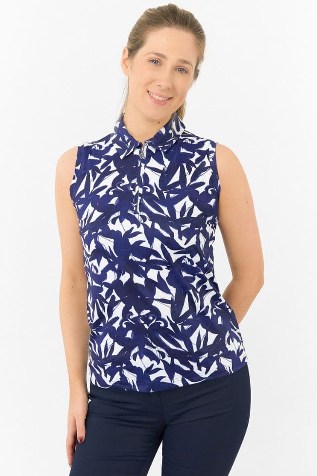pure-golf-amity-sleeveless-ladies-golf-polo-shirt-wild-peony-navy-1