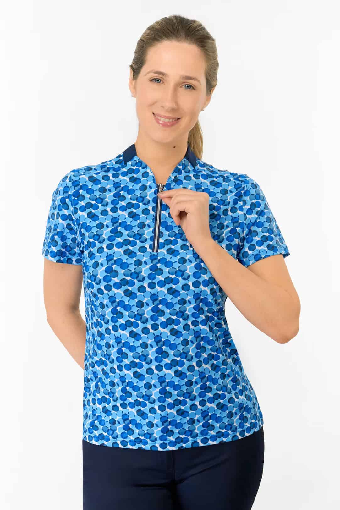 pure-golf-felicity-short-sleeve-polo-golf-shirt-blueberry-bokeh-1