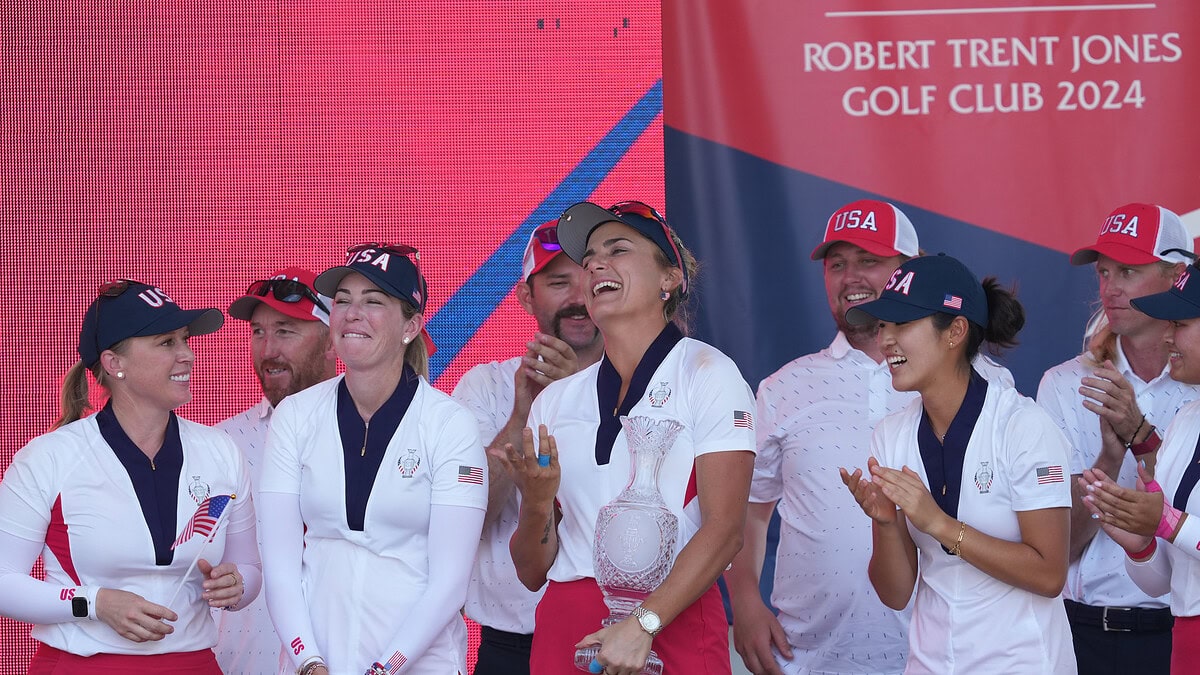 Delight from Lexi Thompson as the US ended their 7 year winless streak at the Solheim Cupin 2024