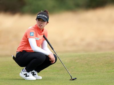 Photo by Morgan Harlow/R&A/R&A via Getty Images Miyu Yamashita of Japan defends her AIG Women's Open title this week at Royal Lytham