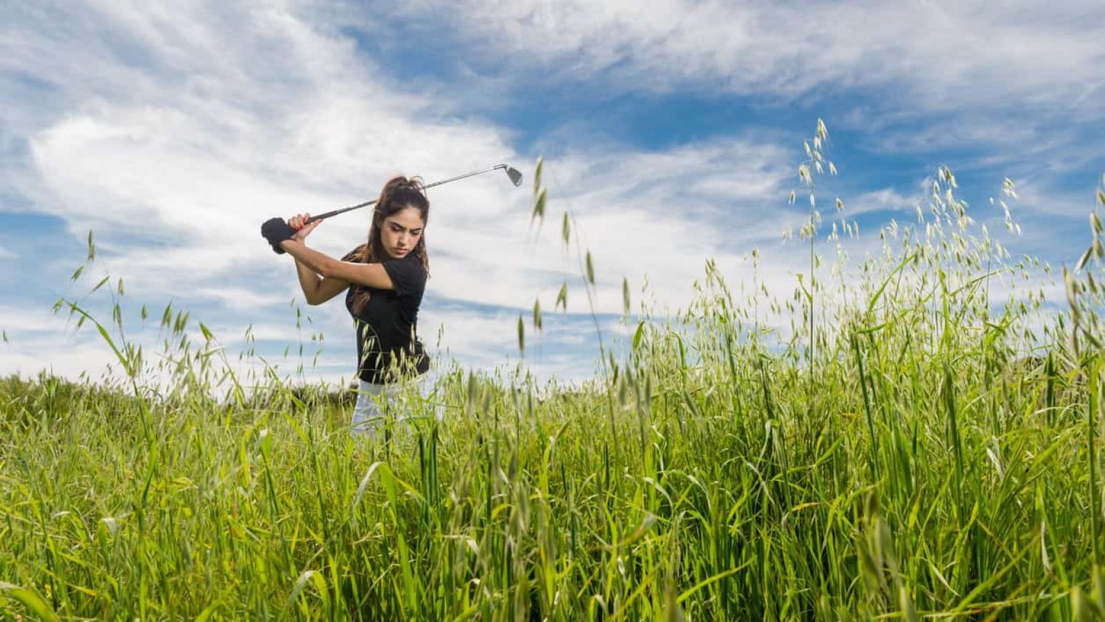 It only takes a second in the rough — check for ticks before you leave the course.