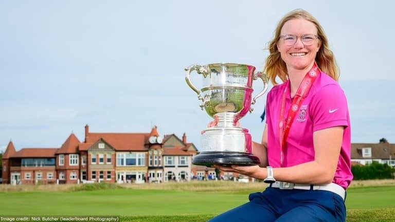 Amateur Champion 2025 Lancashire’s Lucy Jamieson