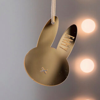 Personligt påskhänge i akryl