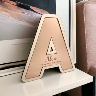 Bokstav Lux - med namn