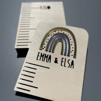 Mätsticka - Regnbåge akryl