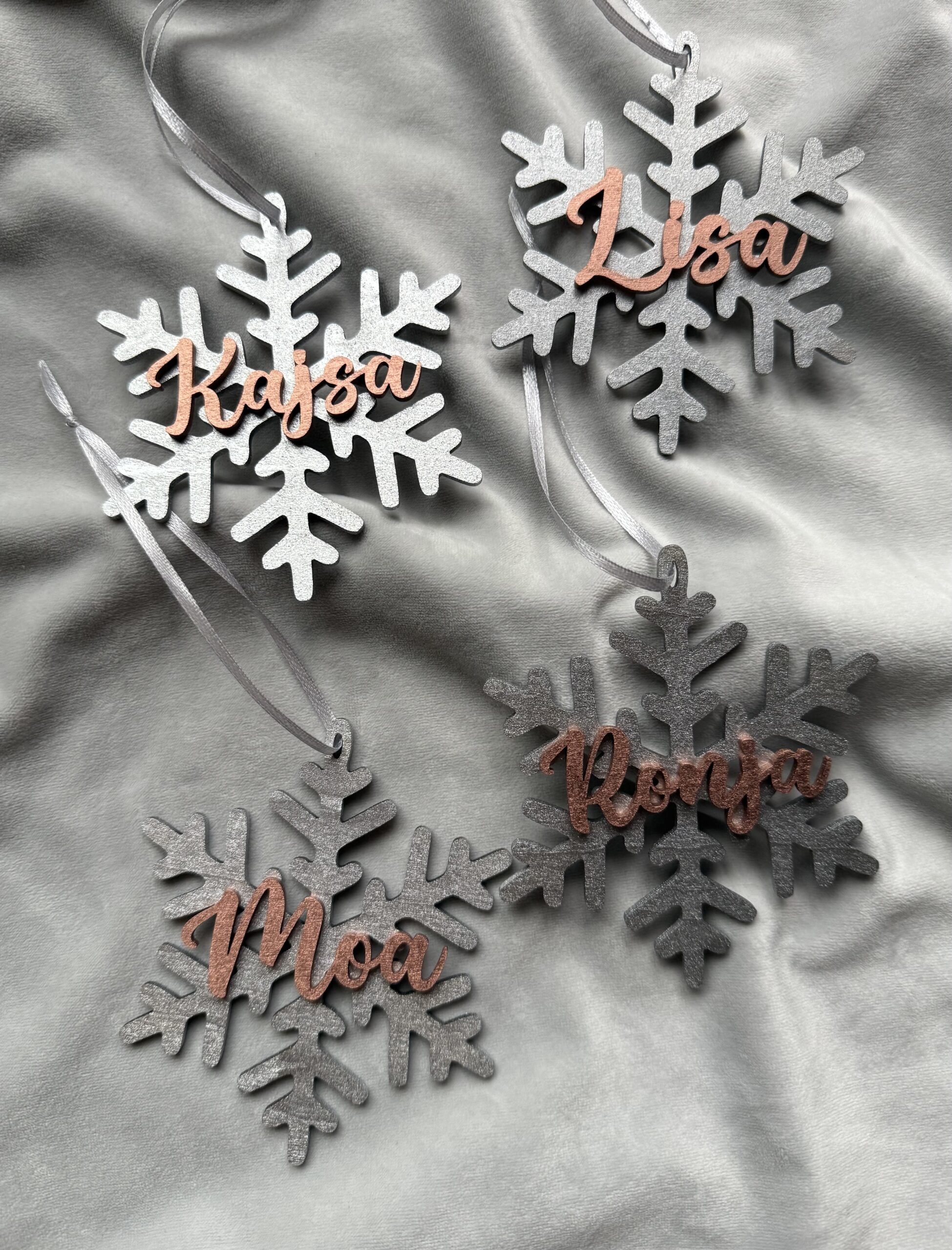 Snöflinga - 3D namn - Bild 2