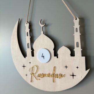 Nedräkningsskylt - Ramadan