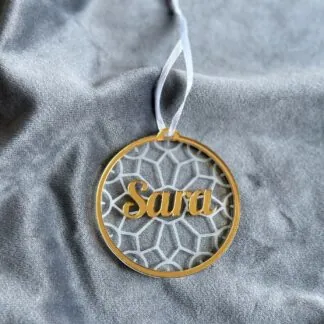 Hänge - Cirkel med mönster