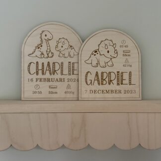 Födelsetavla - Dinosaurie