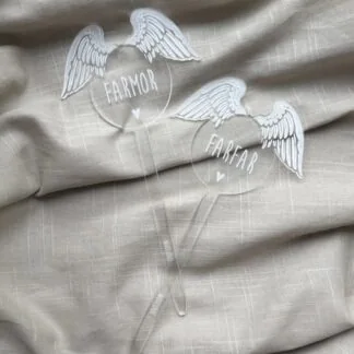 Änglavingar med pinne