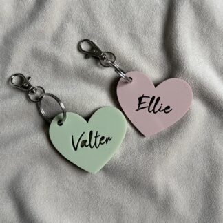 Nyckelring - Hjärta