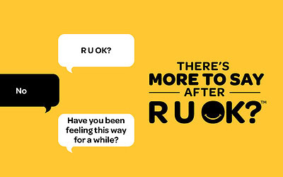 R U OK? 5 steps to checking in with yourself and your team