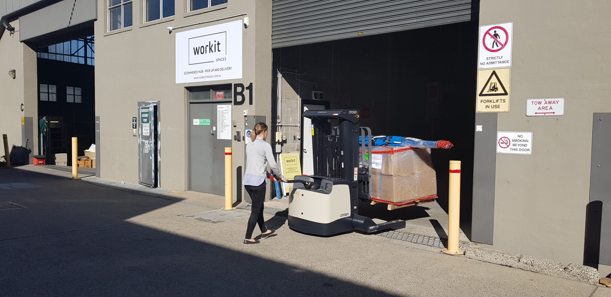 Storage Space with Loading Dock