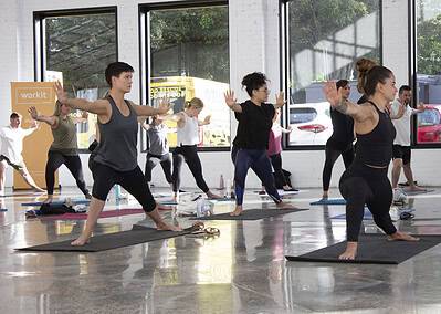 international women's day morning yoga