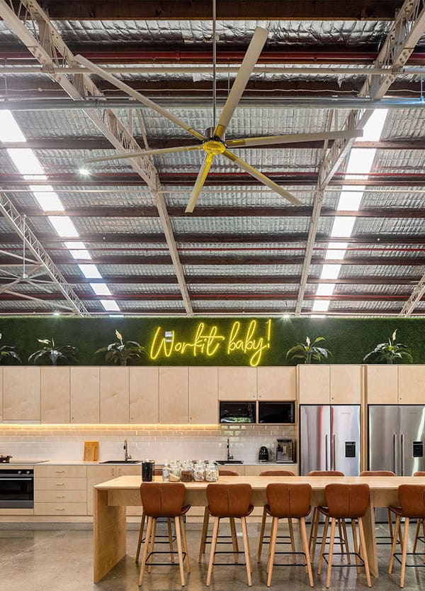 kitchen breakout room