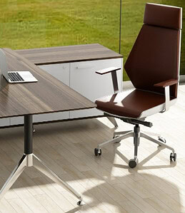 high back managerial desk chair