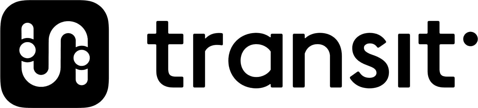 Transit App Logo (Black)
