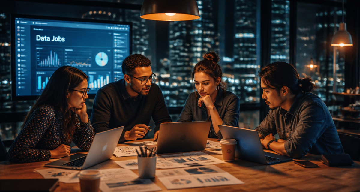 data jobs équipe data scientist et data engineer