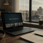 travailler en remote salon bureau moderne