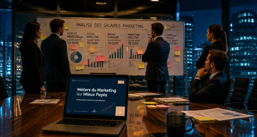 Les métiers du marketing les mieux payés réunion