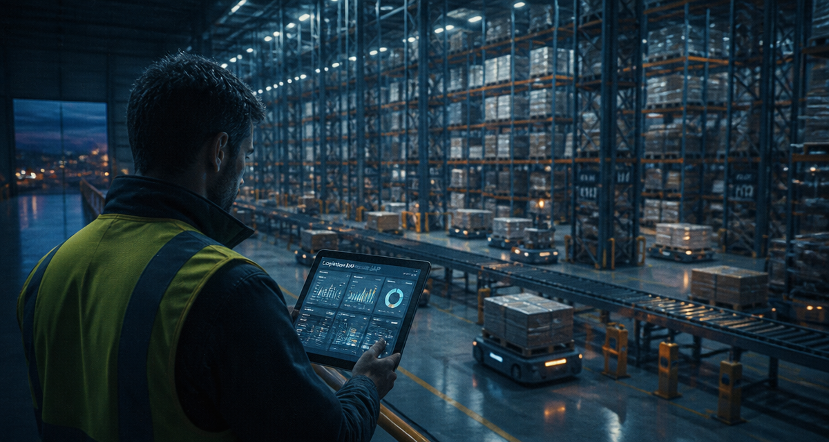 logiciel logistique sap gestion entrepôt automatisé