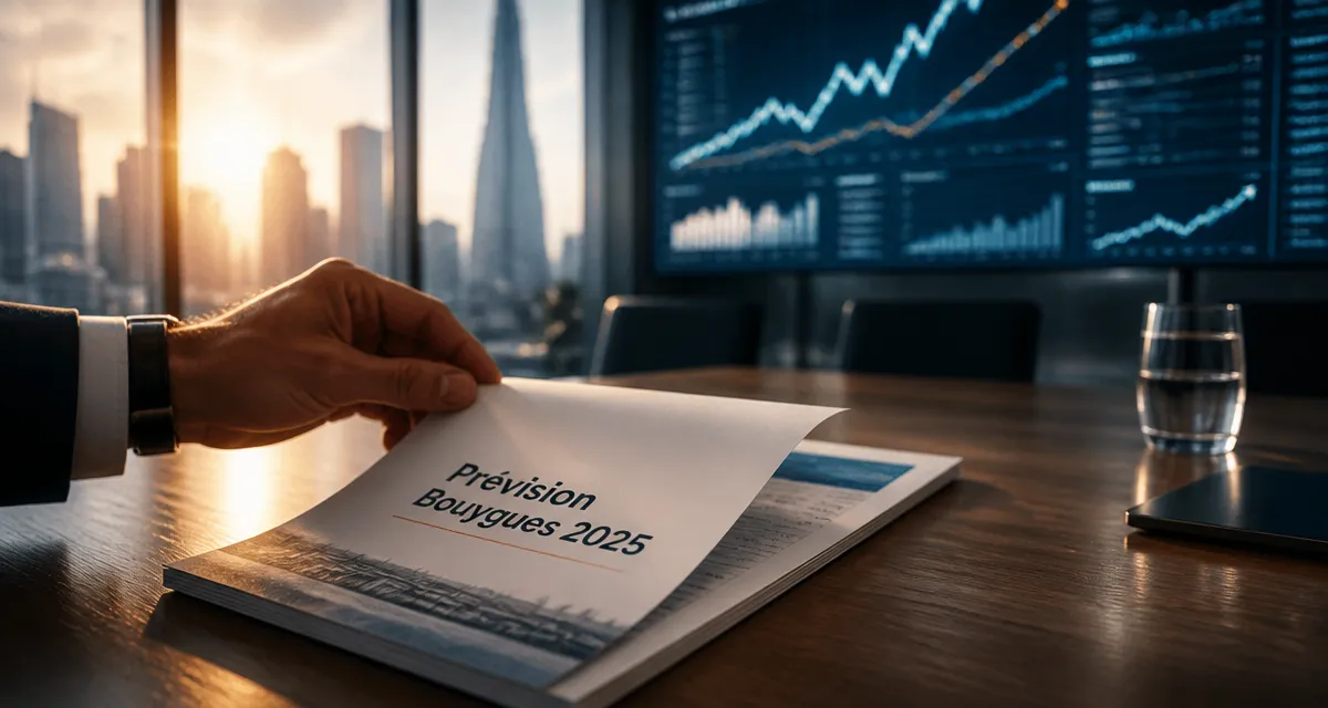 prévision action bouygues 2025 dossier et graphiques