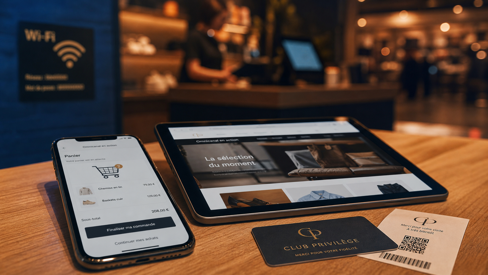Marketing omnicanal : panier web, fidélité et boutique connectée