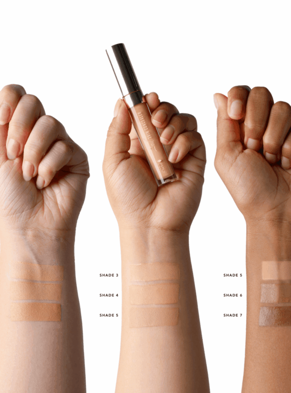 2nd skin concealer swatches