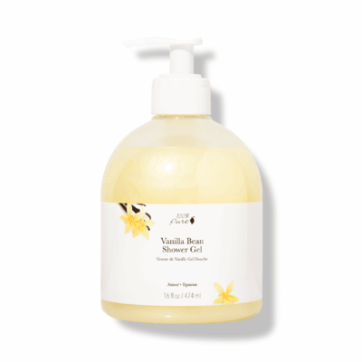 Vanilla bean shower gel to hydrate the skin