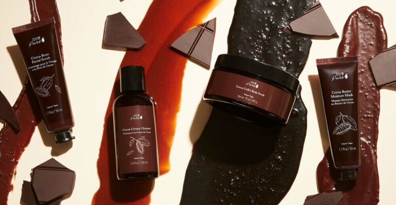 Cacao skin care collection