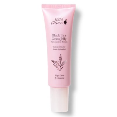 black tea grass jelly antioxidant serum